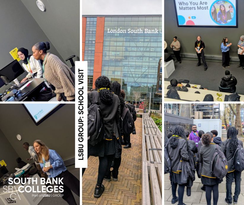 LSBU Group Ark Globe school visit